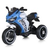 Мотоцикл M 4053 L-4 (1шт/ящ) Bambi Racer, 2мотори*25W, 2акум*6V/5AH, MP3, USB, ручник газу, світящиеся колеса, шкіряні сидіння, 