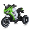 Мотоцикл M 4053 L-5 (1шт/ящ) Bambi Racer, 2мотора, 2аккум, MP3, USB, ручник газа, зеленый