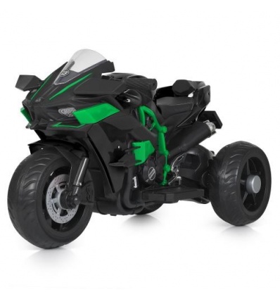Мотоцикл M 5023 EL-2 (1шт/ящ) Bambi Racer, 3 колеса, 1мотор*45W, 1акум*12V/9AH, музика, світло, MP3, USB, TF, EVA, шкіра, чорний