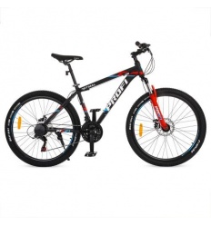 Велосипед 26 д. G26 OPTIMAL A26.3 (1шт/ящ) спортивный, рама 16,5", SHIMANO 21SP, черно-красный