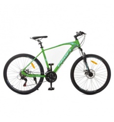 Велосипед 26 д. G26 VELOCITY A26.1 (1шт/ящ) спортивный, рама 19", SHIMANO 21SP, алюм DB, зелено-черн