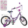 Велосипед детский PROF1 16д. Y 16303 N (1шт/ящ) Blossom, SKD 45, фонарь, звонок, зеркало, сиреневый