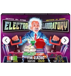 Конструктор ELab-01-01 "Electro Laboratory, FM Radio", Danko-Toys, в коробке