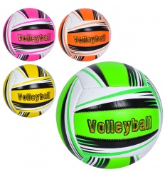 Мяч волейбольный MS 3625 официальный размер, ПВХ, 260-280г, 4 цвета, в пакете