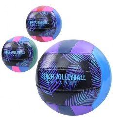 Мяч волейбольный EV 3395 официальный размер, ПВХ, 2,5 мм, 280-300г, 3 цвета, в пакете