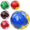 Мяч футбольный EV 3385 размер 5, ПВХ 1,8 мм, 300-320г, 5 видов (страны), в пакете
