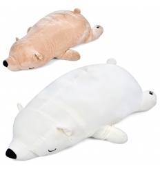 Мягкая игрушка MP 2345-2 Медведь, подушка, 85 см, размер большой, 2 цвета, в пакете