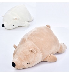 Мягкая игрушка MP 2345-1 Медведь, подушка, 60 см, размер большой, 2 цвета, в пакете
