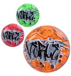 Мяч футбольный MS 3966 разер 5, ПВХ, 400-420г, 3 цвета, в пакете