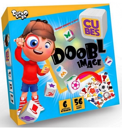 Игра "Doobl Image" Cubes DBI-04-01U Danko Toys укр