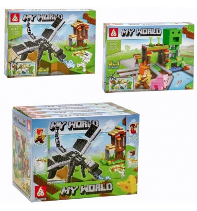 Конструктор 66068-204 Minecraft, 204 дет, в коробке