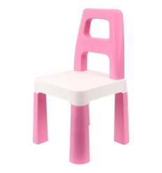 Детский стул 0167 (1шт/ящ) ТехноK, Размер стула в сложенном виде: 32 х 32 х 55 см. Светло-Розовый