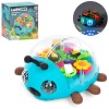 Музыкальная игрушка YJ-3039 жук, шестеренки, музика, свет, поворот 360, на батарейках, в коробке