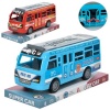 Автобус XY331-09P (120шт) іінерц, 18 см, двері що відкриваються, 2 види, в слюді, 21-9,5-8см