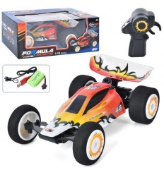 Машина 9125 р/у 2.4G, аккумулятор, USB зарядное, 1:18, небьющийся корпус, в коробке