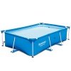 Бассейн каркасный 56403 (1шт/ящ) BESTWAY, прямоугольный, 259-170-61см, ремкомплект, в коробке, 30-89