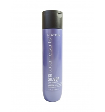 Шампунь для нейтрализации желтизны волос "Matrix" So Silver Total Results Shampoo 300ml