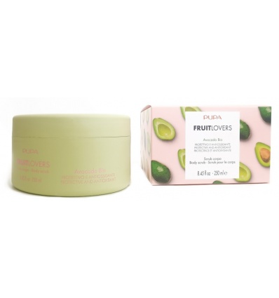 Скраб для тела Fruit Lovers Avocado Bio Body Scrub 250ml 85553 PUPA