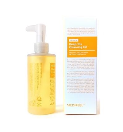 Гидрофильное масло с витаминами и антиоксидантами Vitamin Deep-Tox Cleansing Oil 21048 "Medi-peel"
