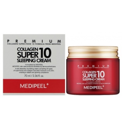Крем ночной омолаживающий с коллагеном Collagen Super 10 Sleeping Cream 70ml 42382 "Medi-peel"