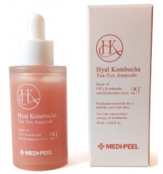 Сыворотка для лица восстанавливающая Hyal Kombucha Tea-Tox Ampoule 50ml 46458 "Medi-peel"