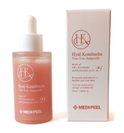 Сыворотка для лица восстанавливающая Hyal Kombucha Tea-Tox Ampoule 50ml 46458 "Medi-peel"