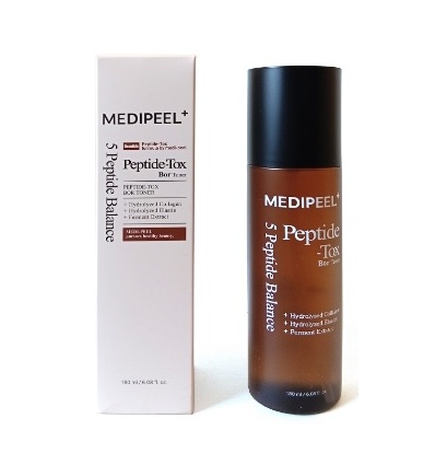 Тонер-лифтинг для лица антивозрастной Bor-Tox 5 Peptide Toner 180ml 48308 "Medi-peel"