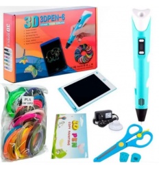 3D Ручка P 62-62-62-2 Трафарет и планшет на украинском языке, в коробке