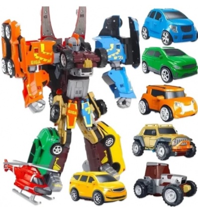 Трансформер 528-528 A Гига 7 в 1, рост 29 см, в коробке