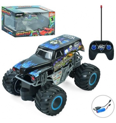 Джип JY-1003-04 р/у, аккумулятор, 18см, резиновые колеса, USB-зарядное, 2 вида, в коробке