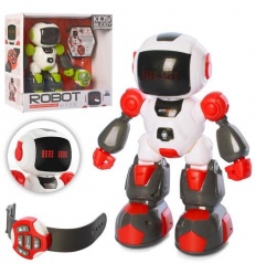Робот 616-616-1 р/у, 23см, музика, звук (англ), світло, танцює, програм, 2кольори, на батарей