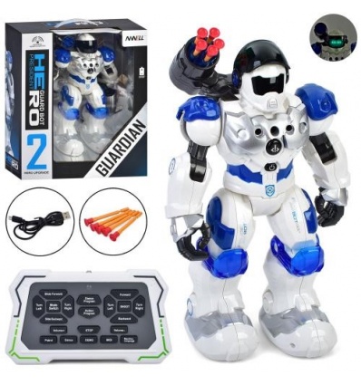 Робот 8088-8088 д/к (ІЧ), акумулятор, 31см, їздить, танцює, музика, звук, світло, програм, стр