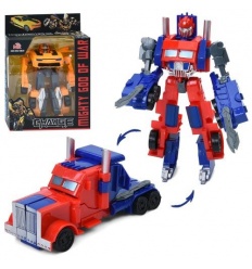 Трансформер 3865-66 зрiст 17см, робот+транспорт, 2 види, в коробці