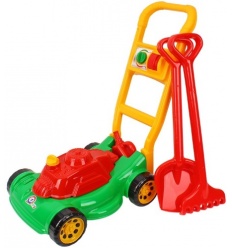 Газонокосилка 9574 Газонокосилка, лопата+грабли, лейка-канистра, ТехноК, в сетке