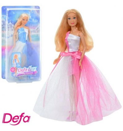 Кукла DEFA 8456 рост 29 см, 2 цвета, на листе