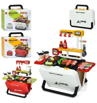 Магазин 668-157-58 прилавок, 37,5-24,5-в37см, гриль/барбекю, складывается в чемодан, продукты