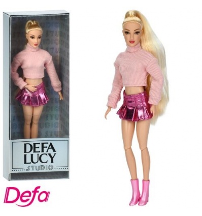 Лялька DEFA ST1-2 (12шт) 29см, шарнірна, в кор-ці, 12-32,5-6см