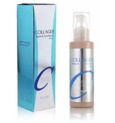 Тональный крем с тройным колагеном Collagen 3X Moisture Fondation SPF15+ 23N 100ml "ENOUGH"