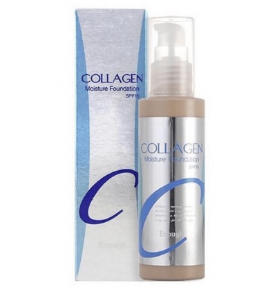Тональный крем Collagen Moisture Fondation SPF15+ 23 100ml "ENOUGH"