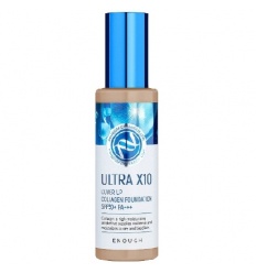 Тональный крем Ultra 10 Cover Up Collagen Moisture Foundation SPF50+PA+++ 13 100ml "ENOUGH"