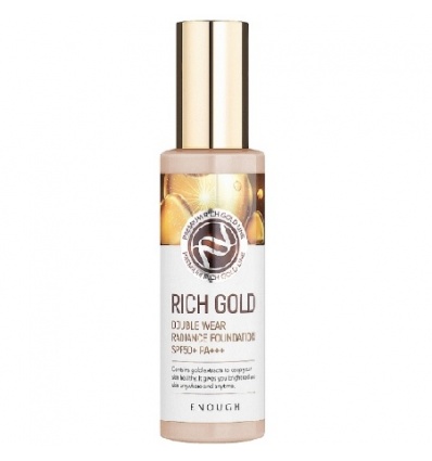 Тональный крем Rich Gold Double Wear Radianse Foundation SPF50+PA+++ 23 100ml "ENOUGH"