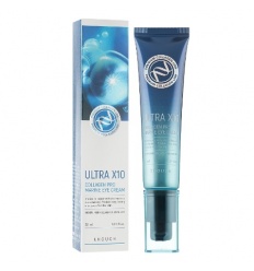Крем для век антивозрастной Ultra 10 Collagen Pro Marine eye cream 30ml "ENOUGH"