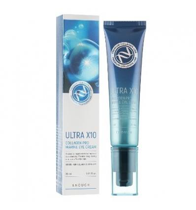 Крем для век антивозрастной Ultra 10 Collagen Pro Marine eye cream 30ml "ENOUGH"