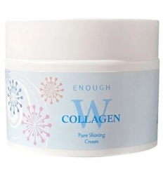 Крем для лица осветляющий W Collagen Pure Shiing Cream 50ml "ENOUGH"