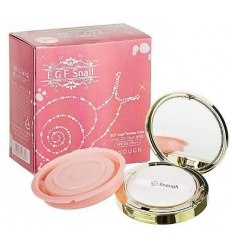 Пудра компактная с муцином улитки EGF Snail Twoway Cake 13 20gr "ENOUGH"