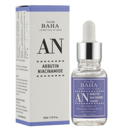 Сыворотка для лица против пигментации AN Arbutin 5% Niacinamide 5% Serum 30ml 3596 "Cos de Baha"