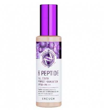 Тональный крем 8 Peptide Full Cover Perfect Foundation SPF50+PA+++ 13 100ml "ENOUGH"