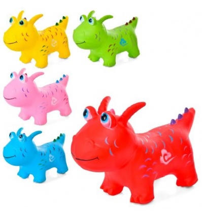 Прыгуны-драконы MS 3365 ПВХ, 1250-1300г, 5 цветов, в кульке