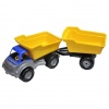 Машина 40112 длина 32 см, самосвал с прицепом, Tigres, в сетке
