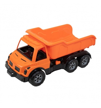 Машина 40105 длина 60 см, самосвал «МAX», Tigres, зеленый, оранжевый, в сетке